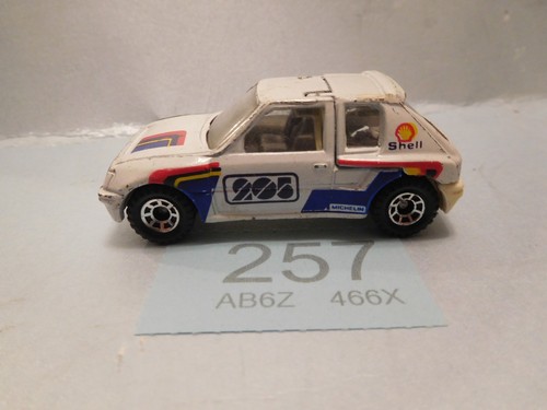 Matchbox peugeot 205 turbo - matchbox, 16