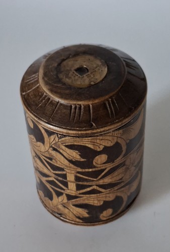 Chinese straw work - chinese, wooden