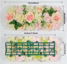Artificial Flowers Bouquet Row