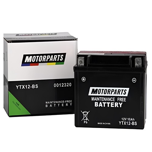 Ytx12 battery motorparts - ytx12-bs,