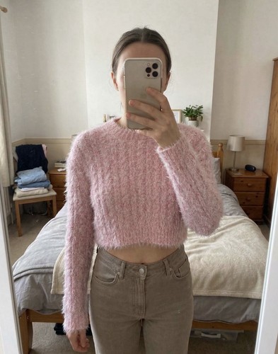 Topshop petite pink fluffy - pink,