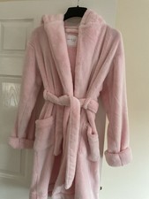 New Next Girls Pink Dressing Gown Age 11/12