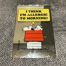 Vintage Snoopy Mirror Peanuts