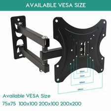 TV Wall Bracket Mount Tilt Swivel Samsung LG JVC 14 18 26 30 32 40 42 43 45 inch