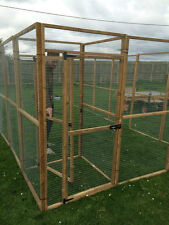 Large Outdoor Wood Animal Run