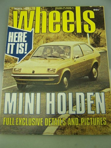 Wheels magazine march 1975 - march,
