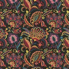 Jamboree Multi Velvet Fabric