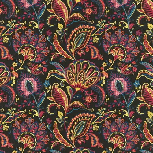 Jamboree multi velvet fabric - multi,