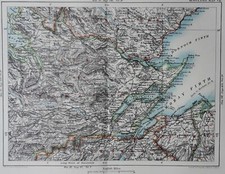 1896 North East Scotland map