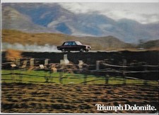 1972 Triumph Dolomite (1,854 c.c.) car brochure