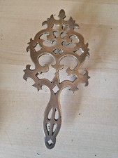 VINTAGE BRASS TRIVET For Iron