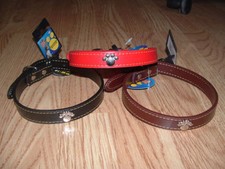 20" approx brown dog collar