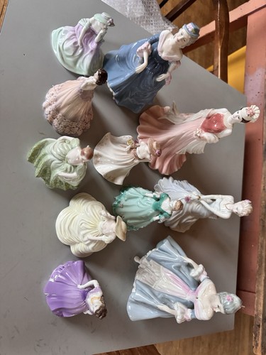 Coalport lady figurine - coalport,