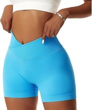 Women's Seamless Gym Shorts V