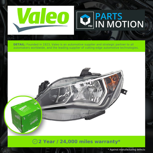 Headlight headlamp fits - fits, seat