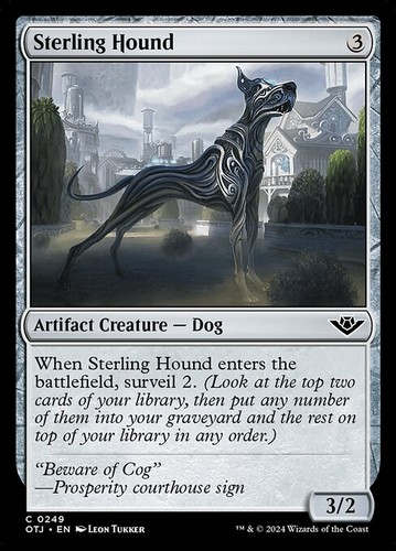 Mtg sterling hound - sterling, (0249)