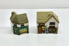 Wade England Whimsey on Why Lot of 2, #9 Greengrocer’s #11 Service Station 