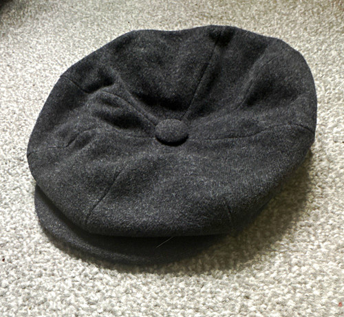 Whiteley grey newsboy cap - grey,