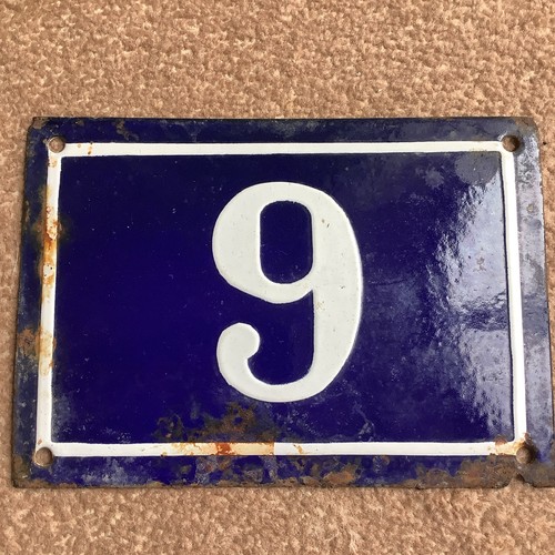 Old french house number - old, n°