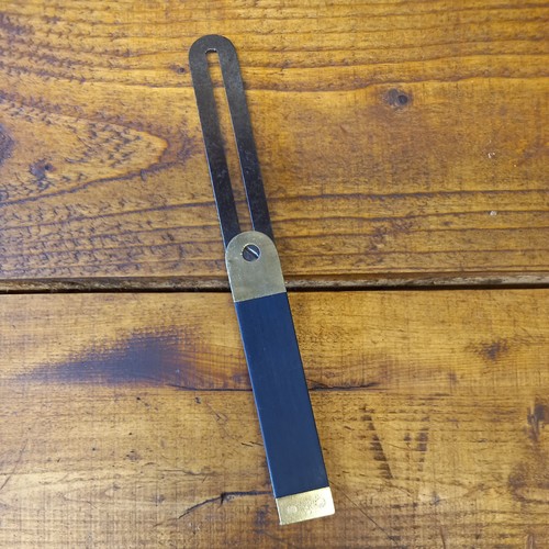 Vintage sliding bevel - sliding, ebony