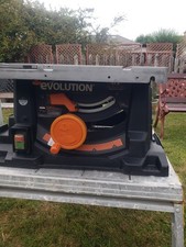 evolution table saw rage 5-s 255mm multi purpose blade 110v