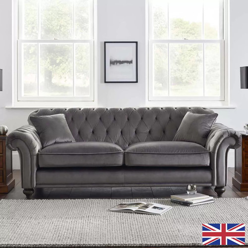 Bordeaux button back sofa - button,