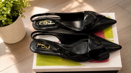 Fsj women black - women's, patent