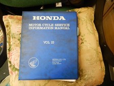 Genuine Honda Service Information Manual Vol 23 - CBX250RS VF500F
