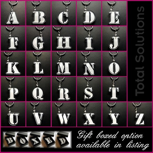Alphabet initial keyrings - initial,