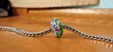 Trollbead RARE & UNIQUE Trollstone - add to bracelet, necklace - multicolor