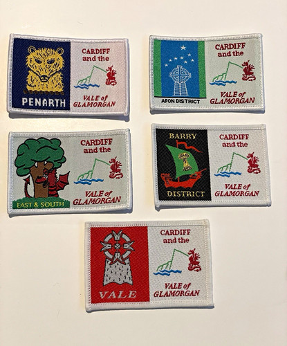 Scouts cloth badges - scouts,