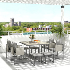 Garden Dining Set, Cube Garden