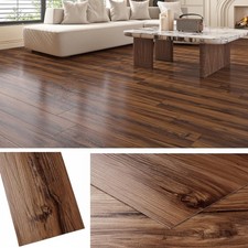 36-Pack Wood Vinyl Floor Tiles