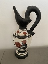 Lovely Small Pottery Greek Jug. Vintage. Made In Greece