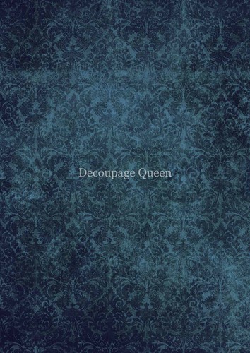 Decoupage queen green - queen,