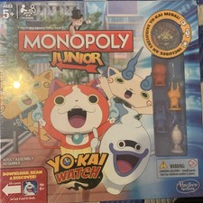 Hasbro Monopoly Junior, Yo-Kai Watch New and Sealed