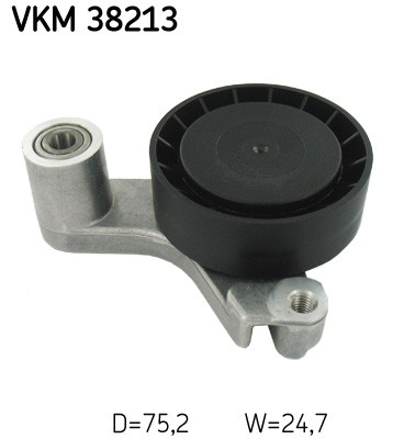 Tensioner pulley ribbed - tensioner, v-ribbed