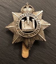 4th V.B. Devonshire Regiment Cap Badge