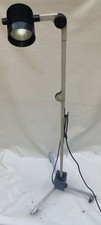 2 x Vintage Daray Industrial Medical Examination Floor Lamp  and Clamp Lamp