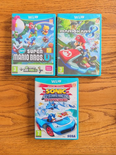 Nintendo wii bundle mario - u,