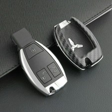 Car Key Fob Chain For Mercedes-Benz Accessories Keychain Ring Cover Case Black