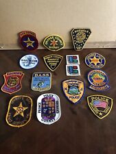 15x Vintage American Police