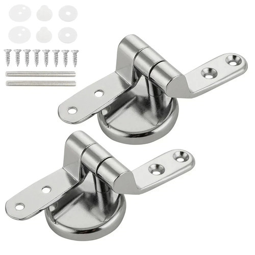 Toilet seat hinges pair - seat,