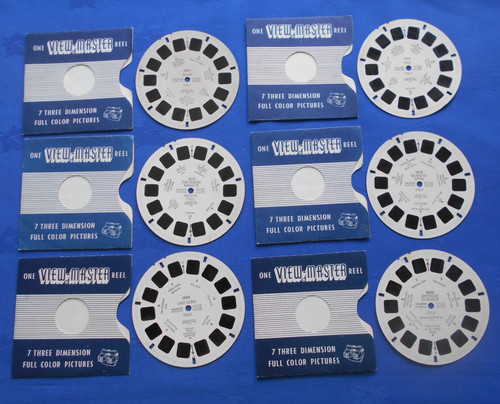 Vintage view master reels - vintage, view-master