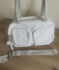 Kipling Cool Defea Hand Shoulder Bag Crossbody In Pure Alabaster  New