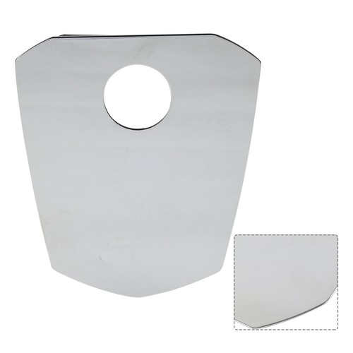 Chrome fuel door - fuel, accent