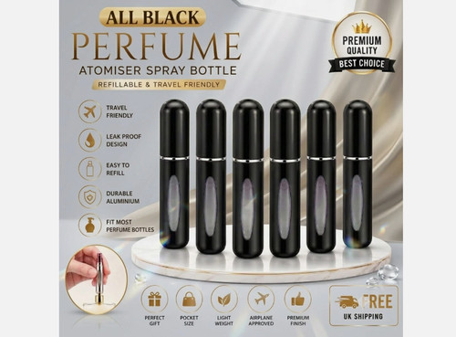 5ml mini refillable perfume - 6x,