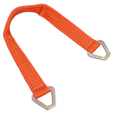 Axle Recovery Winch Strap Sling 5000kg 84cm Car Transporter Trailer