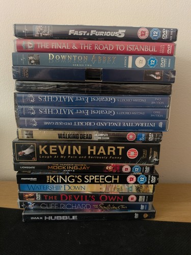 Sealed dvd collection bundle - sealed,