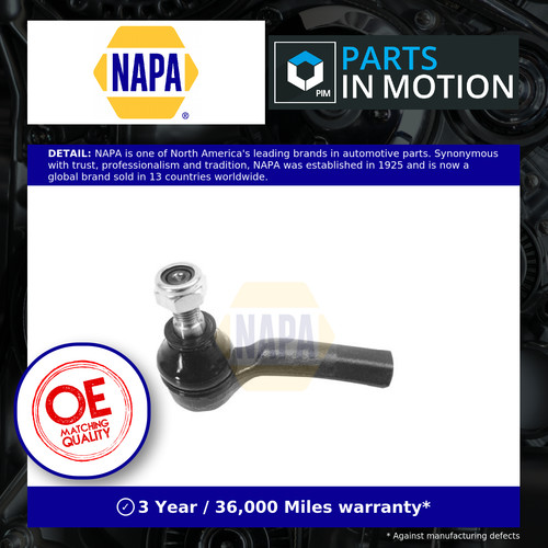 Tie track rod end left - rod,